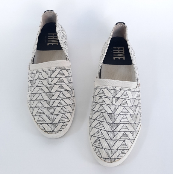 Frye Canvas Loafer Melanie size 8.5 - Picture 1 of 9